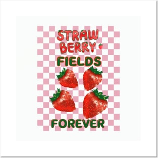 strawberry Posters and Art